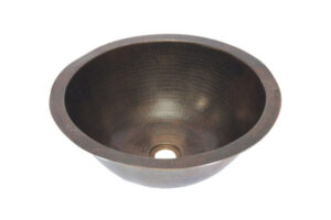 15" Round Copper Sink