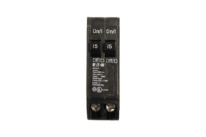 15/15-Amp Two-Pole Circuit Breaker