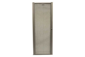 24" x 65" Pivot Shower Door with Obscured Glass - Nickel