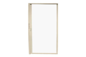 36" x 62" Retractable Shower Door - White