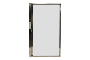 36" x 62" Retractable Shower Door - Chrome