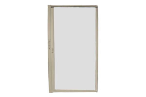 36" x 66" Retractable Shower Door - White