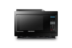 Contoure 1500w Air Fry and Convection Microwave Oven - 1.1-Cubic Ft. w/ Trim Kit - Black