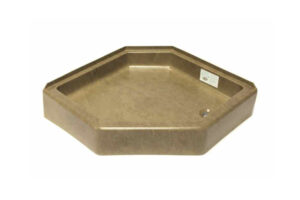 32" Hex Pan with Neo Angle Front - Clay