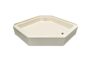 32" Hex Pan with Neo Angle Front - Parchment