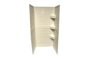 24" x 32" x 67.5" Shower Surround - Parchment