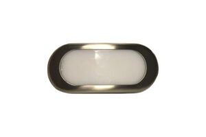 LED Courtesy Light - Brushed Stainless