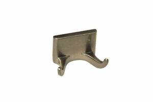 Double Robe Hook - Brushed Nickel - Millbridge Style