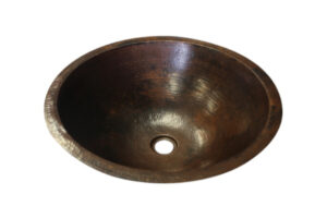 18" Round Copper Sink