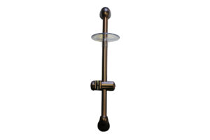 Shower Slide Bar with Soap Dish - Oil Rubbed Bronze