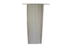 36" Pleated Folding Door - Ivory