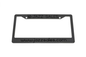 Personalized License Plate Frame