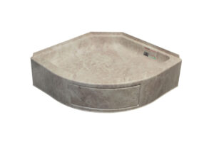 32" Hex Pan with Round Front - Rocky Mountain