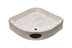 34" Curved Pan with Round Front - Rocky Mountain