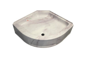 32" Hex Pan with Round Front - Memphis