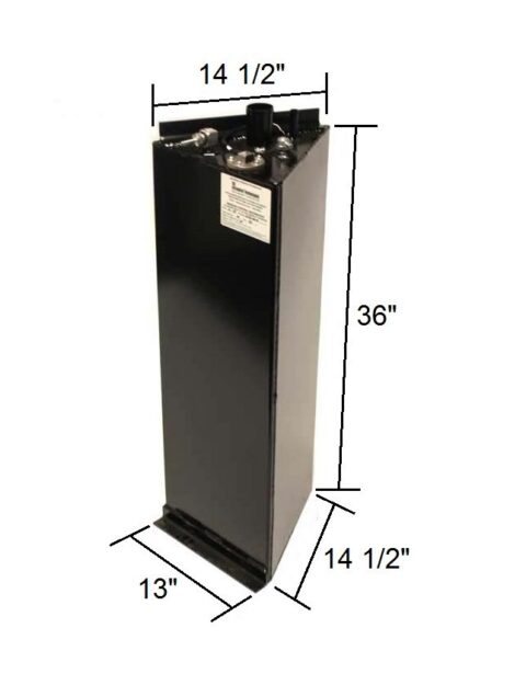 14-Gallon Corner Fuel Tank System