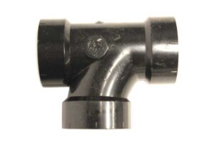 1.5" ABS Tee Hub x Hub x Hub