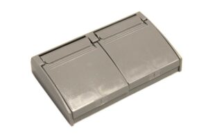 Weatherproof Outlet Cover - Grey