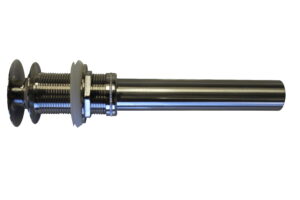 Vessel Sink Drain with Tube - Brushed Nickel