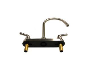 Utopia Two Handle Faucet - Brushed Nickel