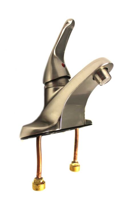 Utopia Single Lever Bathroom Faucet - Brushed Nickel