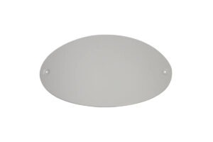 7" x 13" Oval Access Panel - White