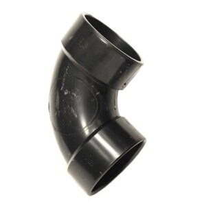 90 Degree 3" ABS Elbow Hub x Hub