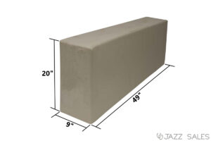 Water Tank 9"W x 49"L x 20"H (35 Gallon) Model #W0124/674 with No Fittings