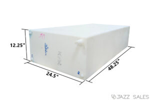 Water Tank 24.5"W x 48.25"L x 12.25"H (59 Gallon) Model #W0900