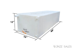 Water Tank 16"W x 48"L x 12"H (37 Gallon) Model #W1295