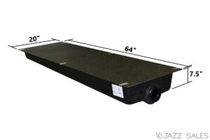 Holding Tank 20"W x 64"L x 7.5"H (20 Gallon) Model # HT186B - Center End Drain