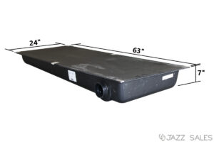 Holding Tank 24"W x 63"L x 7"H (32 Gallon) Model # HT292 - Right Hand Side Drain