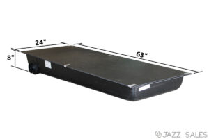 Holding Tank 24"W x 63"L x 8"H (34.5 Gallon) Model #HT516 - Left Hand Side Drain