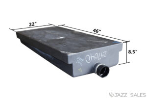 Holding Tank Tank 22" x 46" x 8.5" (20 Gallon) Model #H877 - End Drain