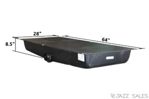 Holding Tank  28"W x 64"L x 8.5"H (45 Gallon) Model #HT536 - Center Side Drain