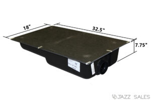 Holding Tank 18"W x 32.5"L x 7.75"H (15 Gallon) Model # HT466 - Center End Drain