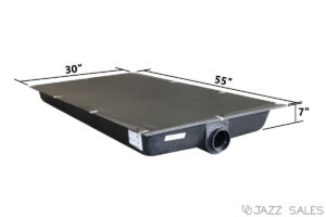 Holding Tank 30"W x 55"L x 7"H (28 Gallon) Model #HT534 - Center End Drain