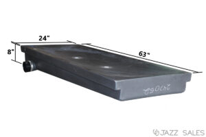 Holding Tank Roto-Molded 24"W x 63"L x 8"H (40 Gallon) Model #H1064 -  Left Hand Side Drain