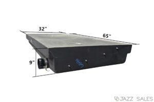 Holding Tank 32" x 65" x 9" (65 Gallon) with Right Side Drain