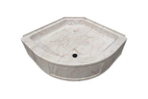 32" Hex Pan with Round Front - Ruins