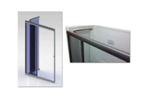 32" x 64" Cascade Shower Door - Platinum