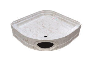 34" Curved Pan with Round Front - Ruins